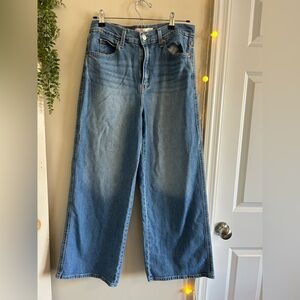 Levi Strauss Wide Leg Jeans size 6-w28
